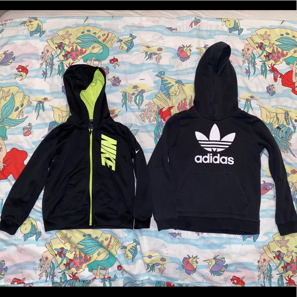 Hoodie bundle, Nike and Adidas